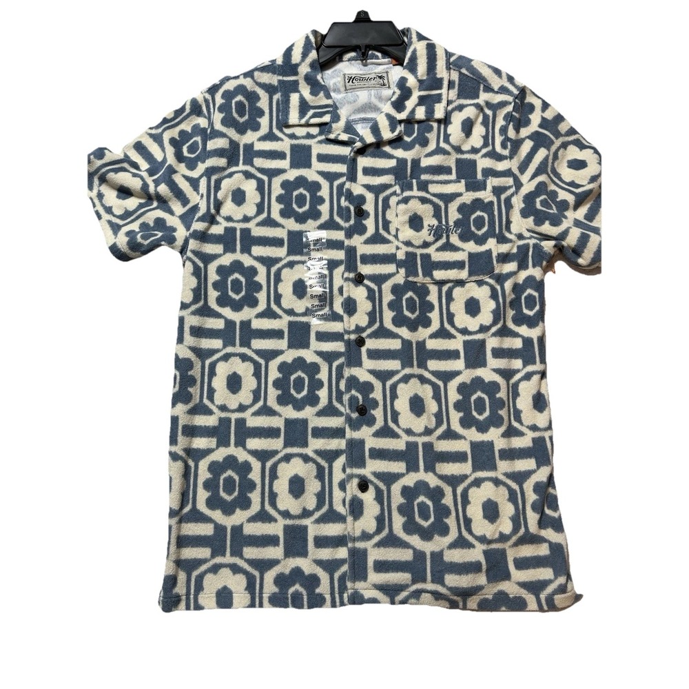 HOWLER BROTHERS MENS PALAPA TERRY SHIRT SZ SMALL